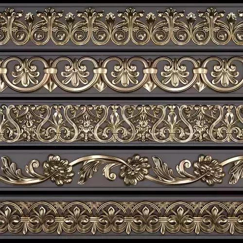 Trim Ornament 03 3D model