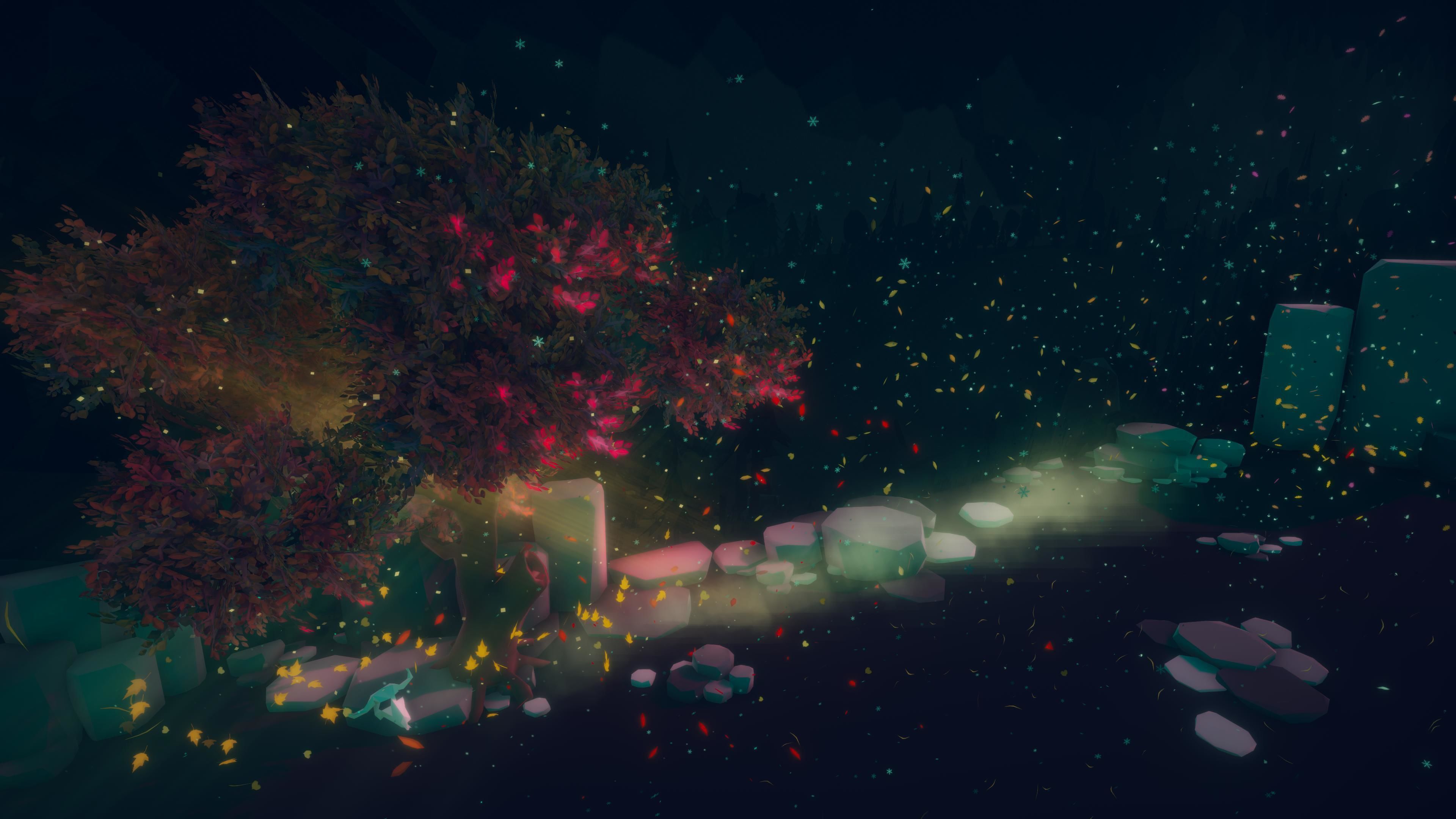 Nature Project - Environmental Particle Effects  Low-poly 3D model_2