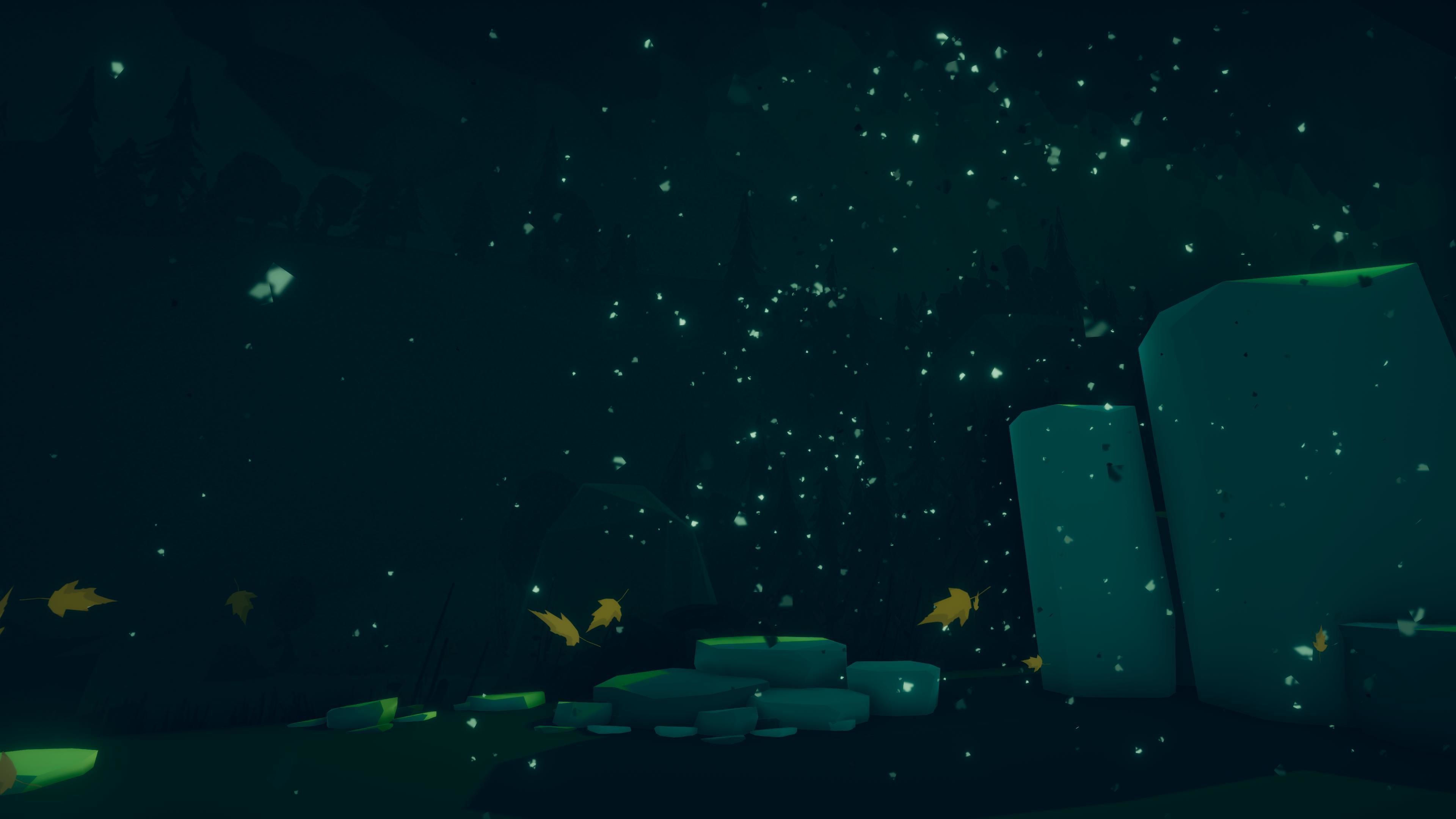 Nature Project - Environmental Particle Effects  Low-poly 3D model_6