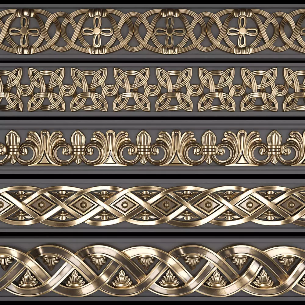 Trim Ornament 04 3D model_0