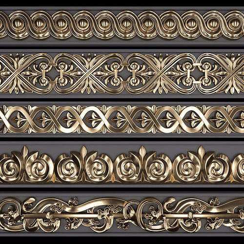 Trim Ornament 06 3D model