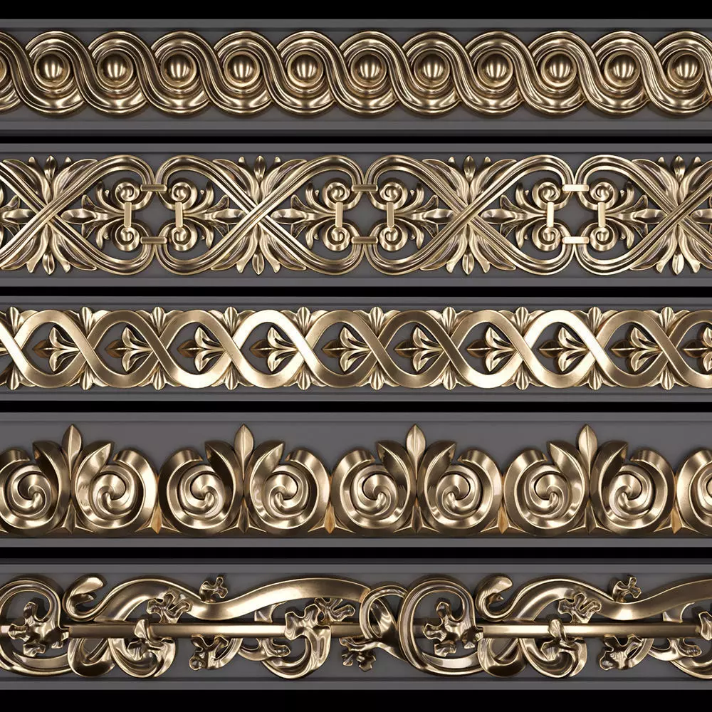 Trim Ornament 06 3D model_0