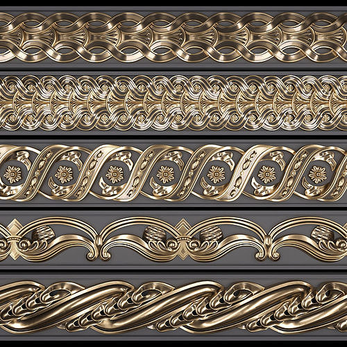 Trim Ornament 07 3D model