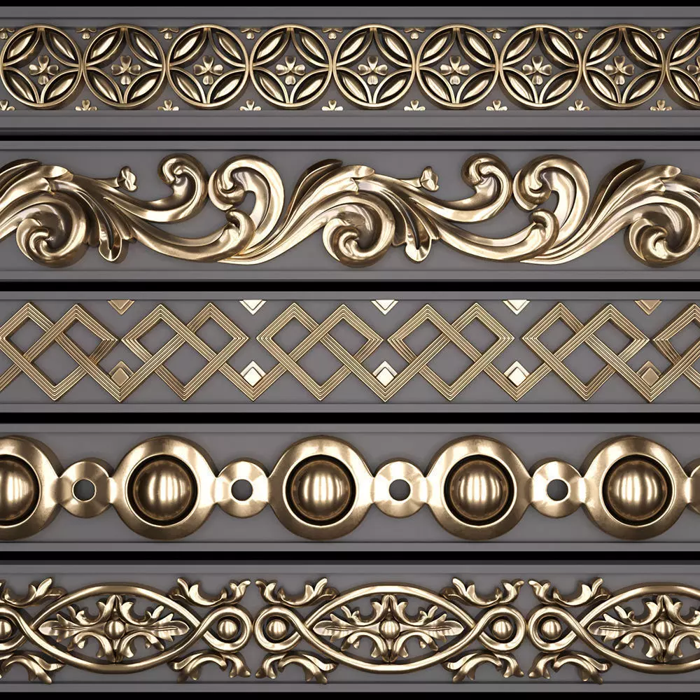 Trim Ornament 08 3D model_0