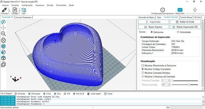 2 Heart-shaped plant vase 3D print model
