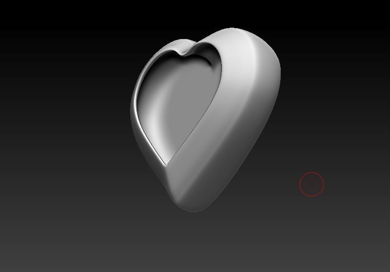 2 Heart-shaped plant vase 3D print model_2
