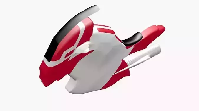 dinocycle jet fighter 3D model