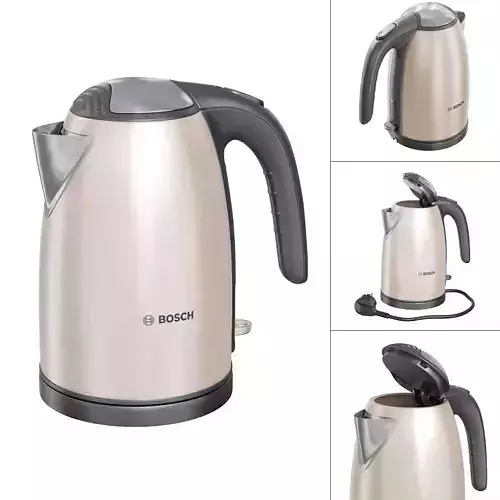 Teapot Bosch TWK7808 3D model