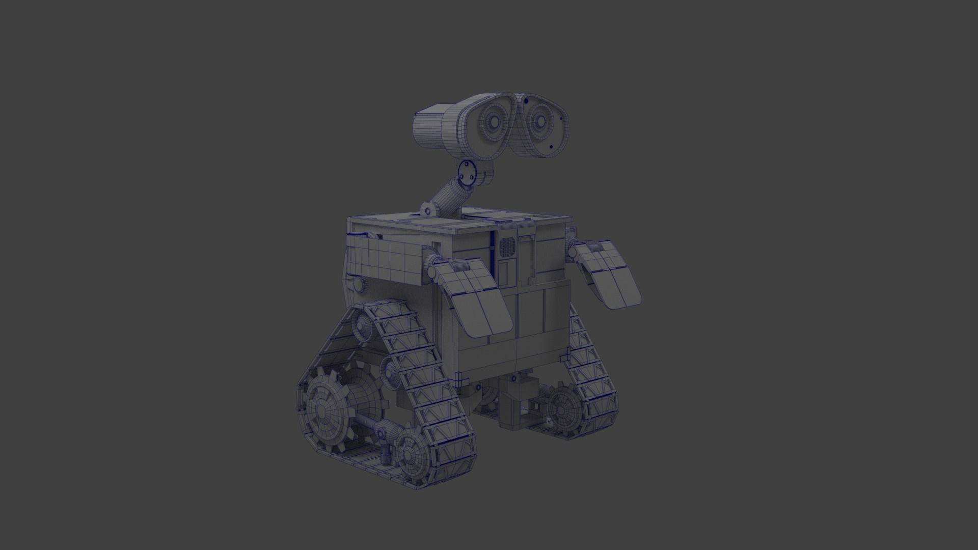 Wall-E wall e robot 3D model_3