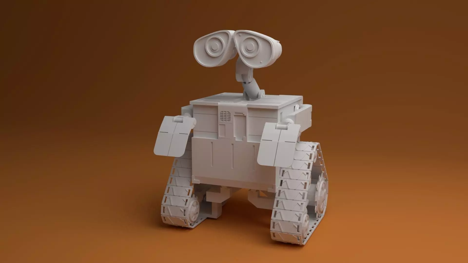 Wall-E wall e robot 3D model_0