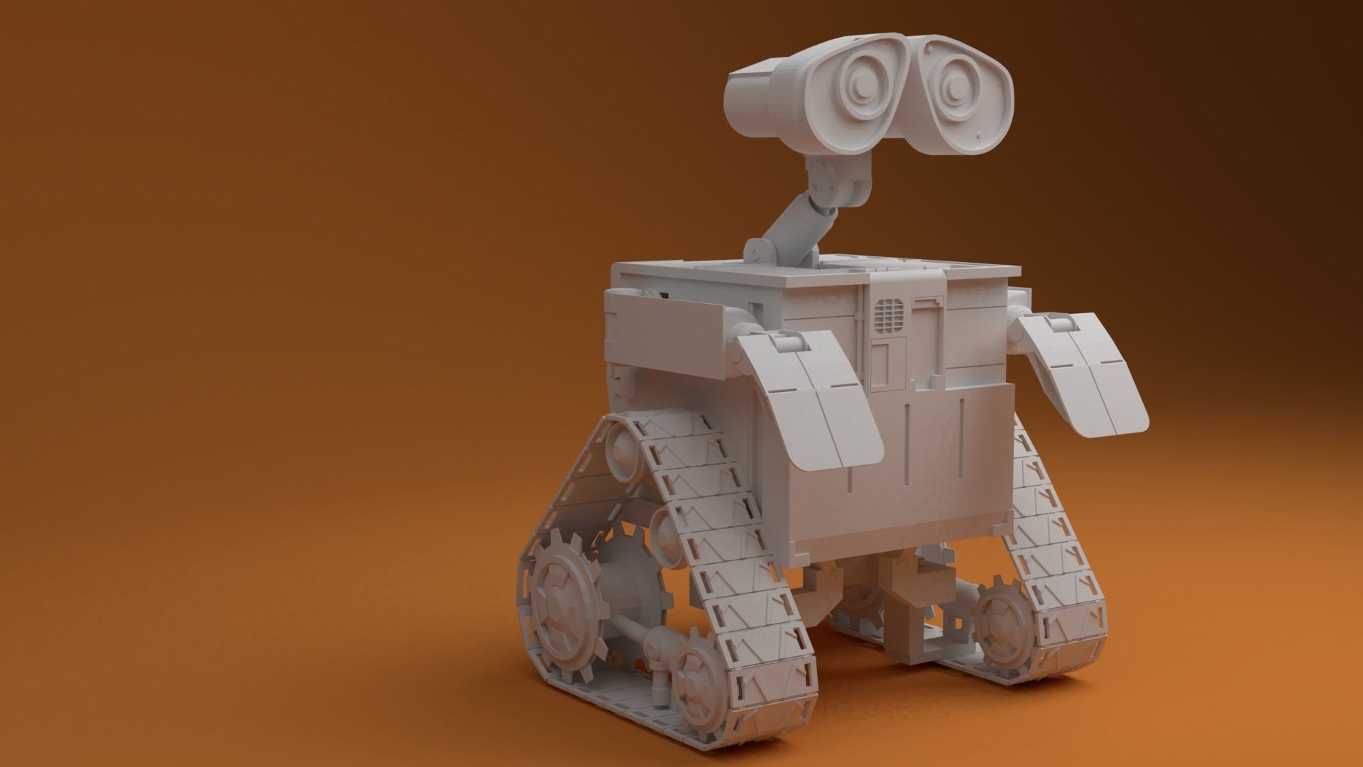 Wall-E wall e robot 3D model_1
