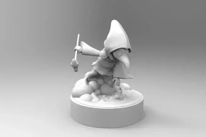 Plague Knight Miniature