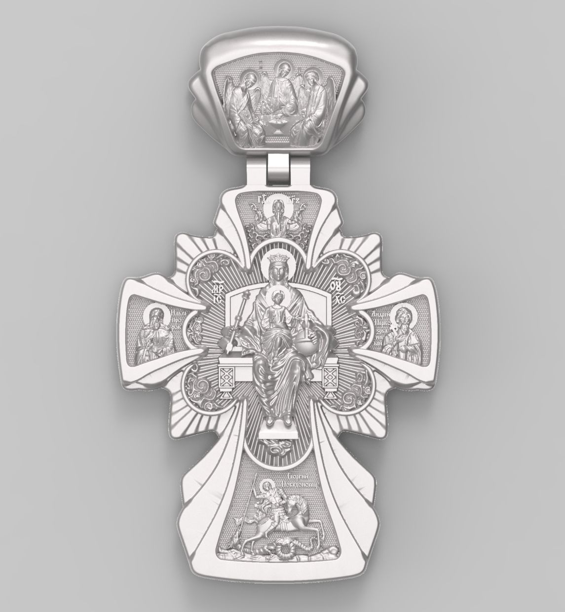 cross icon 3D print model_1