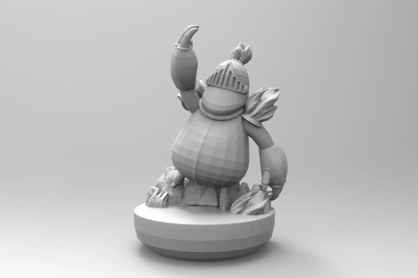 Mole Knight miniature 3D print model