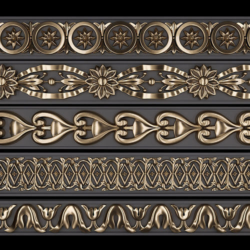 Trim Ornament 11 3D model