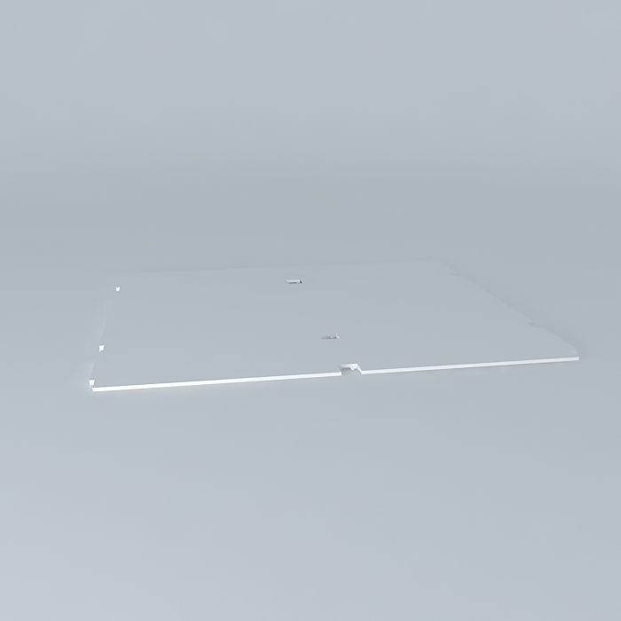 Industrial detail plate Free 3D model_2