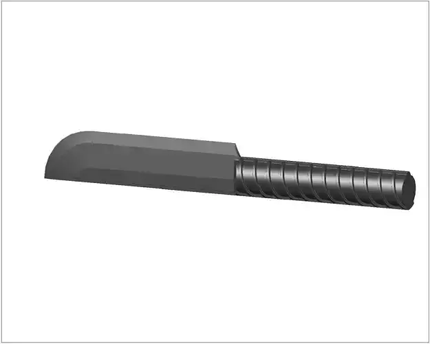 Knife from reinforcing steel