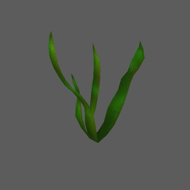 Aquarium Background Low-poly 3D model_8