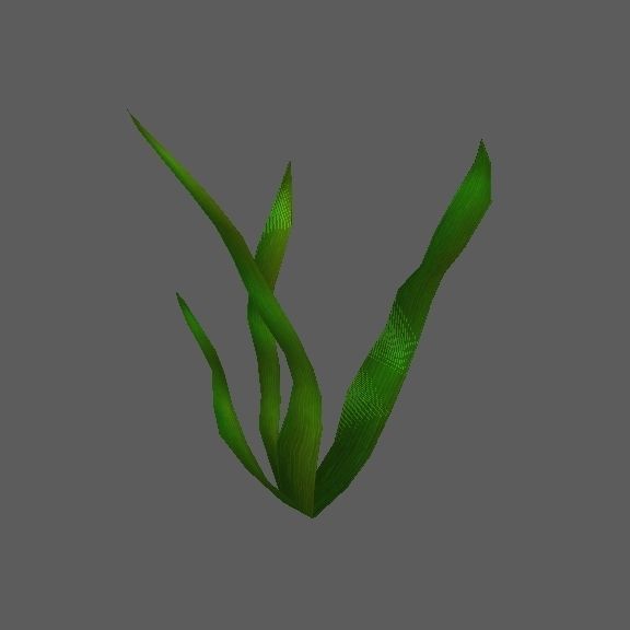 Aquarium Background Low-poly 3D model_9