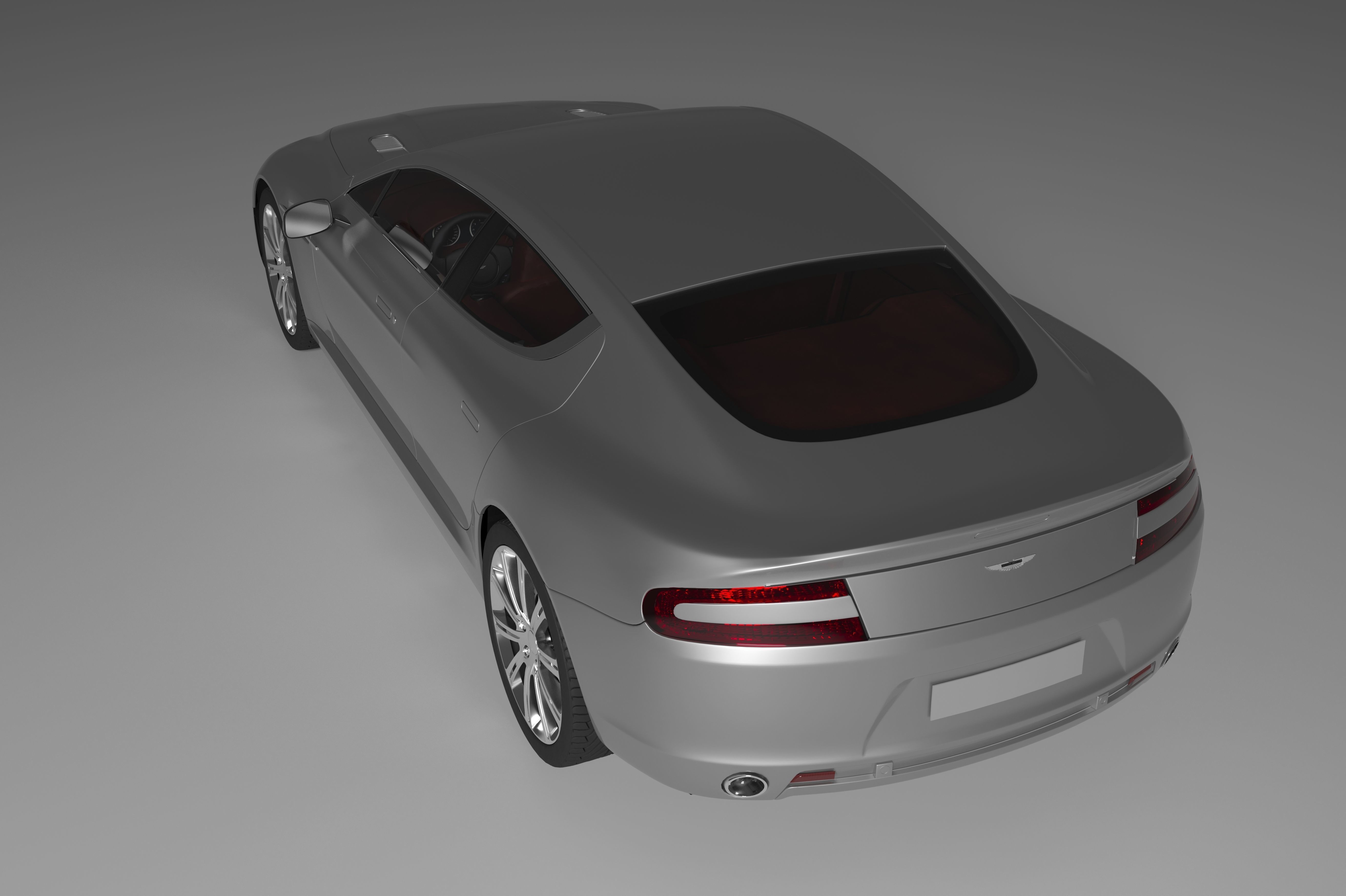 Aston Martin Rapide 2011 3D model_4