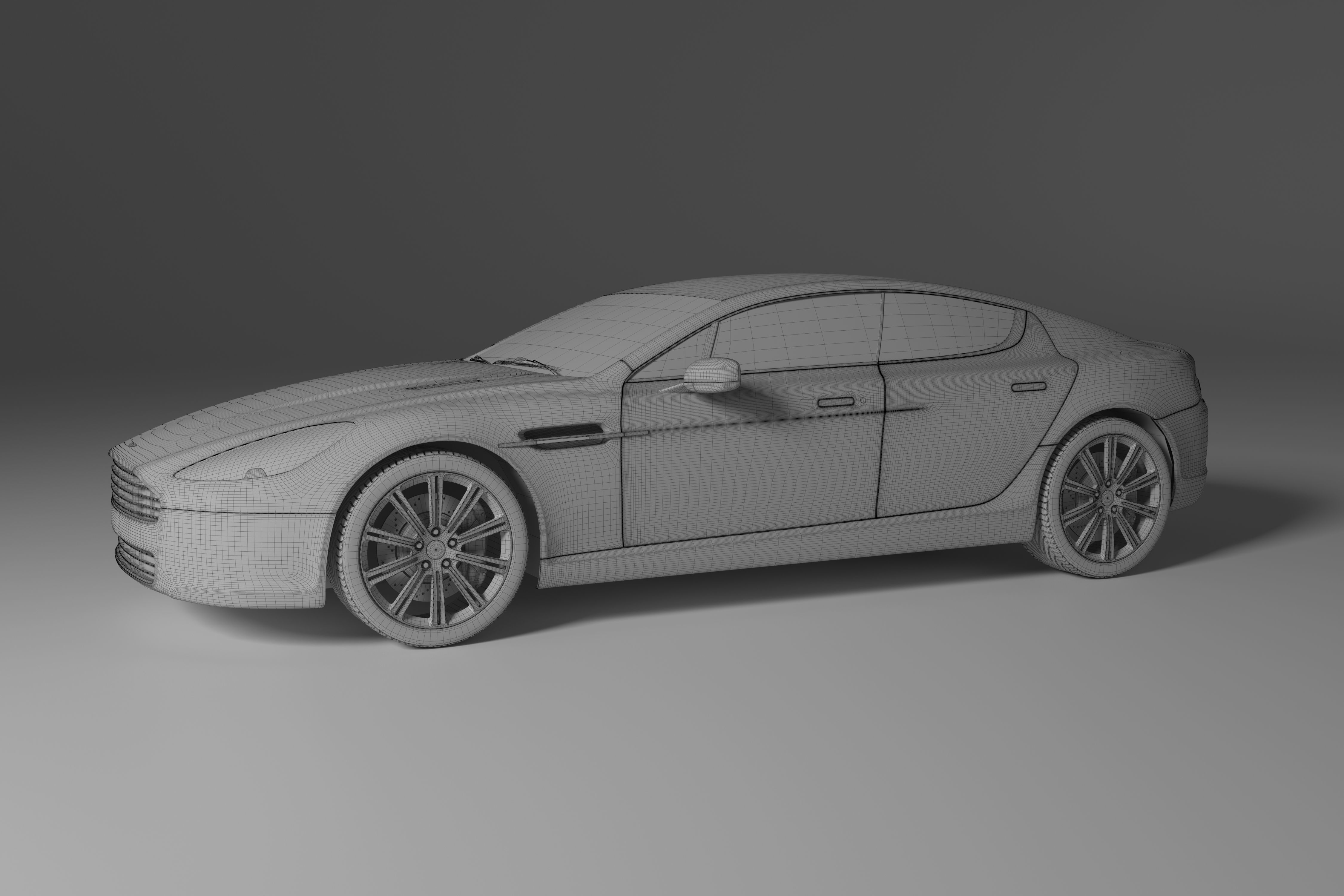 Aston Martin Rapide 2011 3D model_18