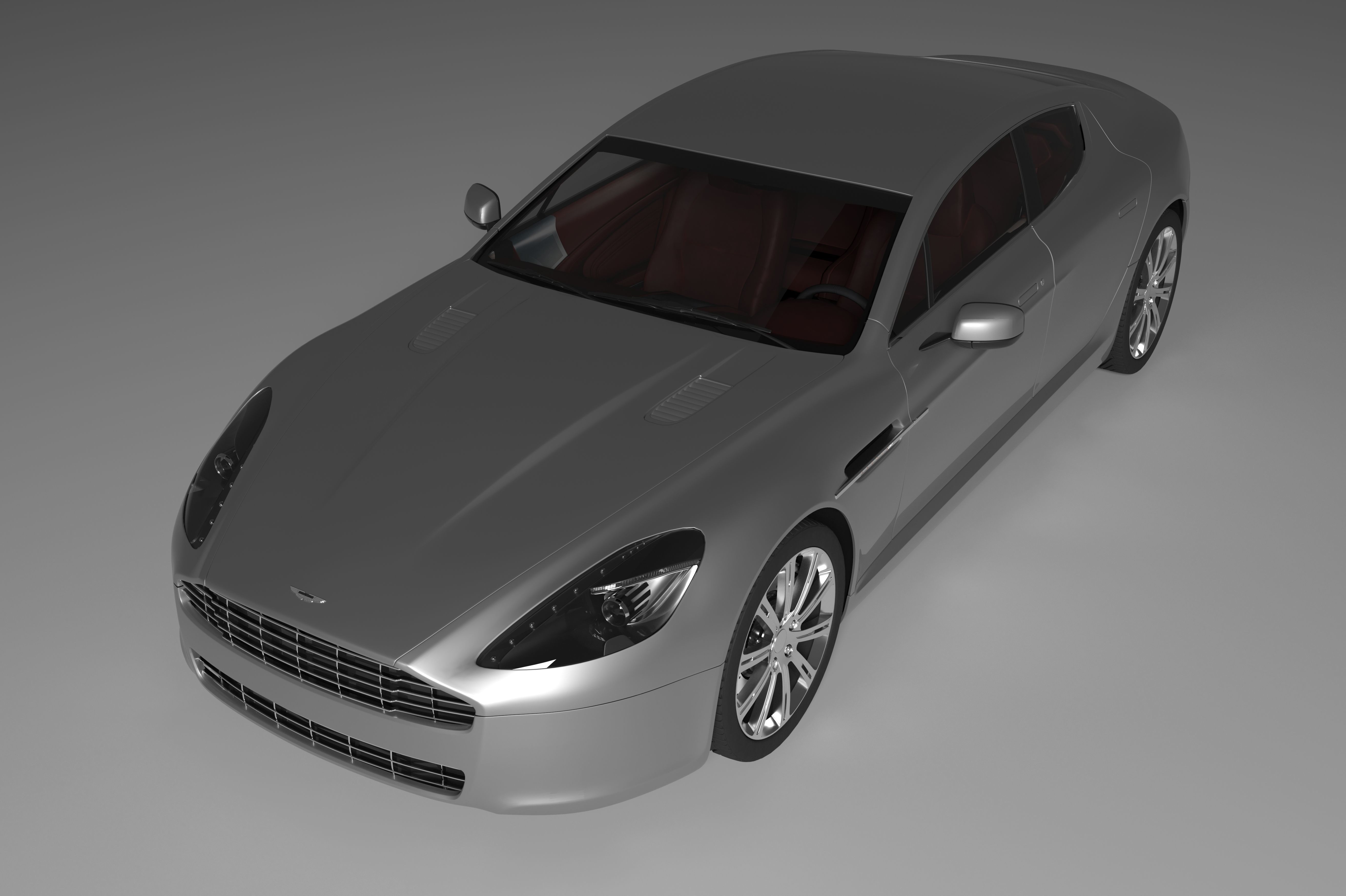 Aston Martin Rapide 2011 3D model_2