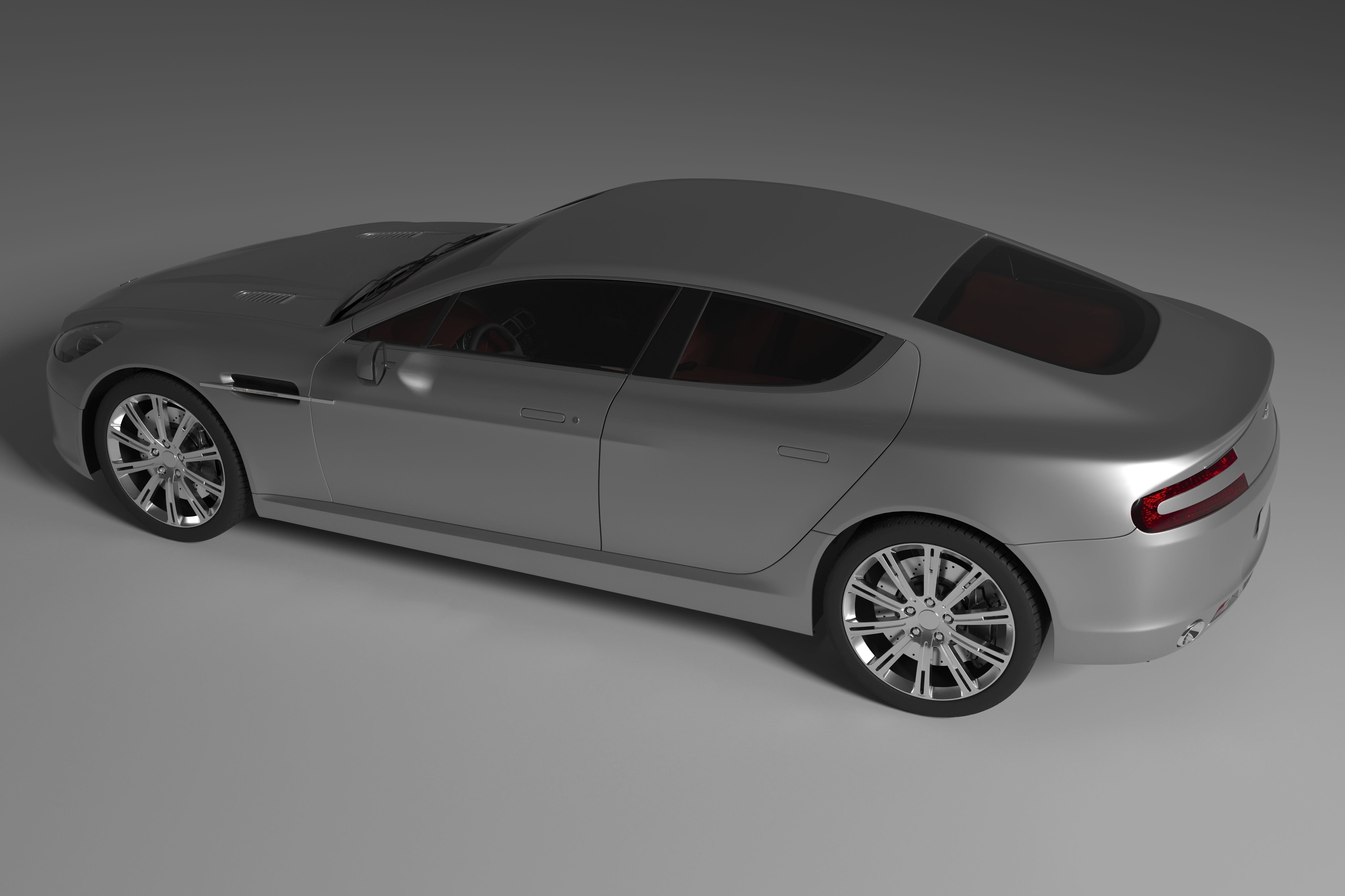 Aston Martin Rapide 2011 3D model_3