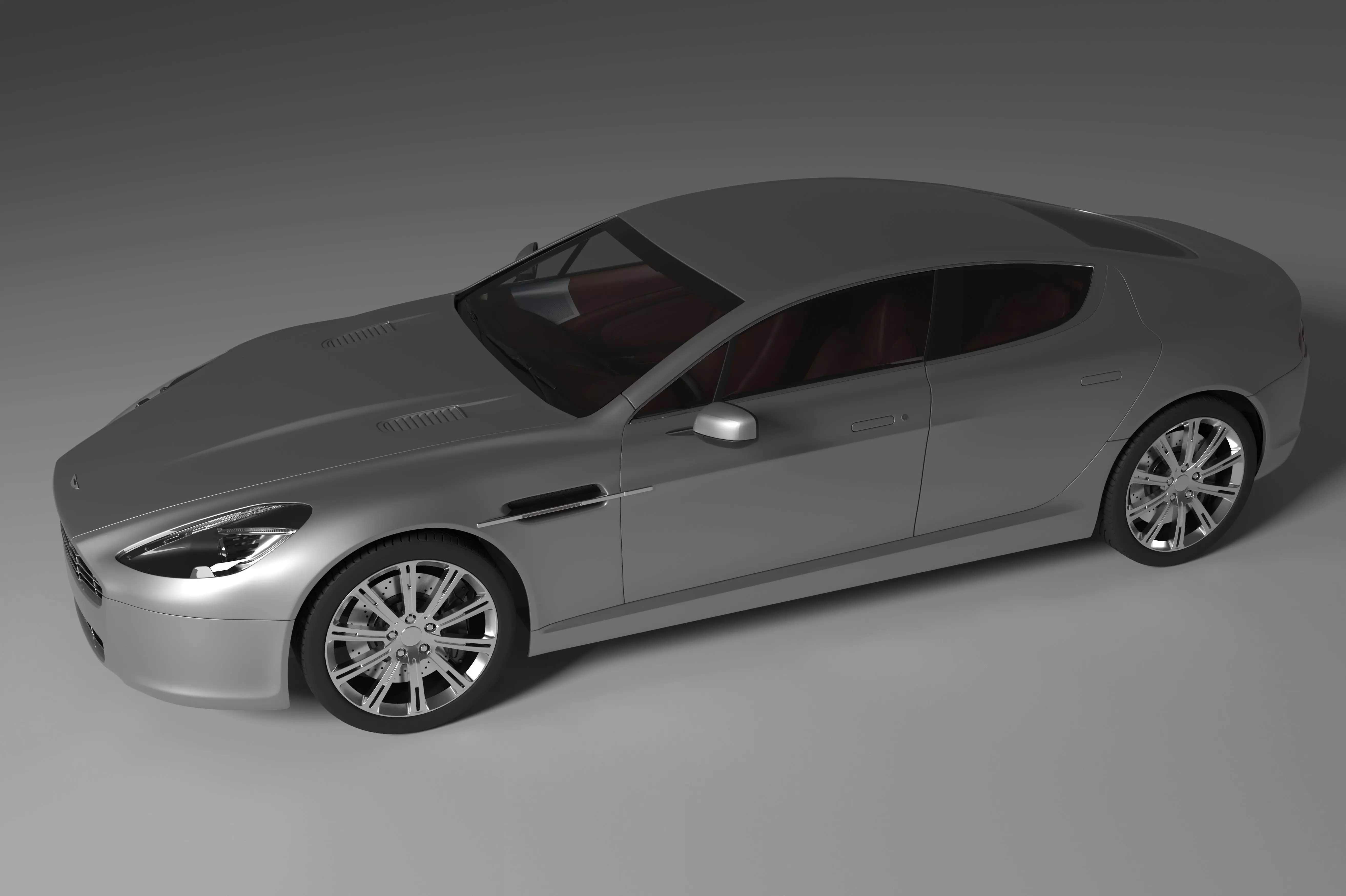 Aston Martin Rapide 2011 3D model_0