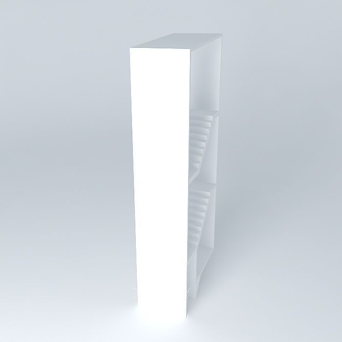 stairs stair case Free 3D model_1