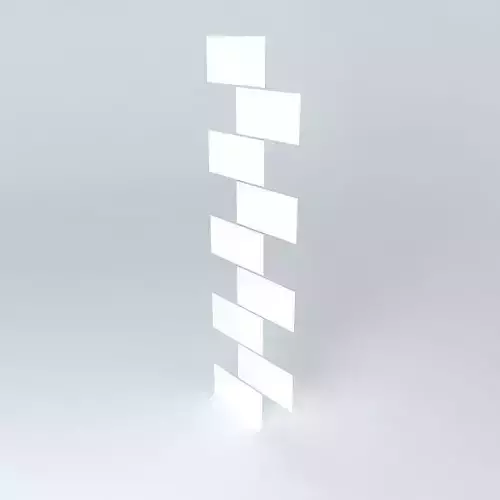 Industrial stack of blocks