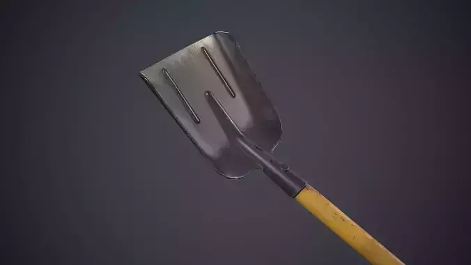 Shovel Black and Yellow