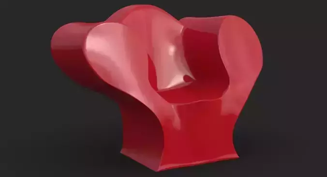 The Big Easy Red Mental Ray