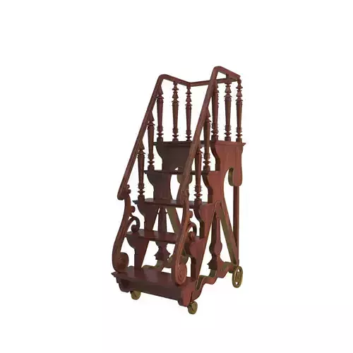 Rolling Library stairs 