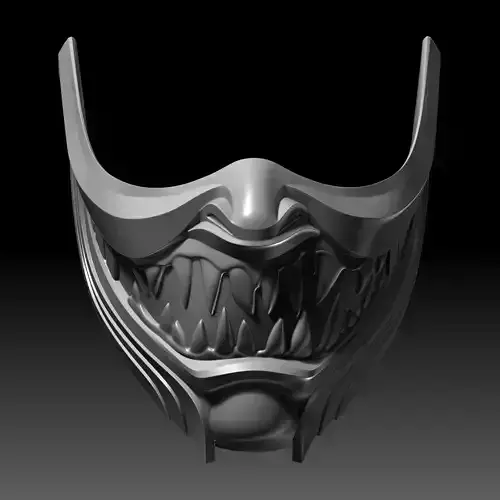 Scorpion Mask Hanzo Face Mortal Kombat 11 3D Printable Model