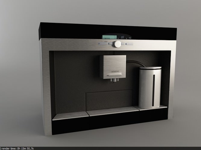 Espresso Machine Siemens TK 76K572 3D model