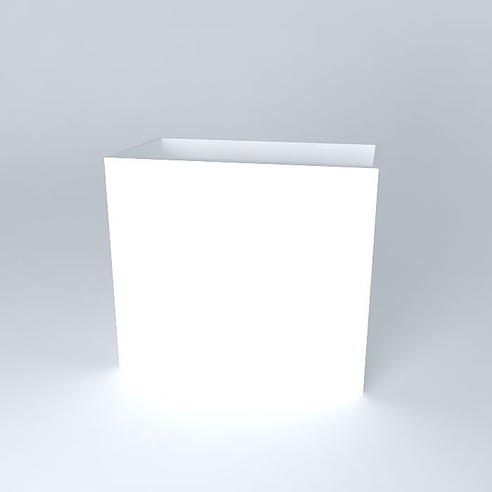 Industrial cube Free 3D model_2