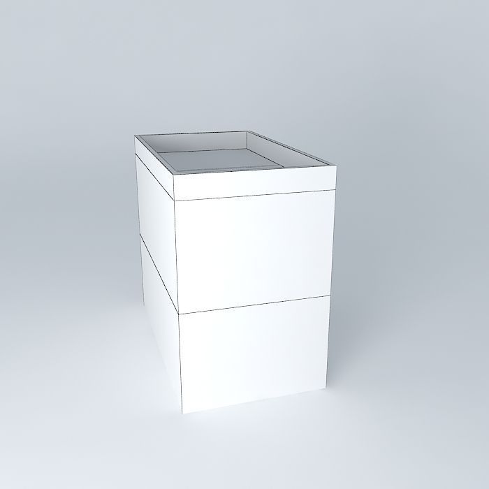 Industrial cube Free 3D model_4