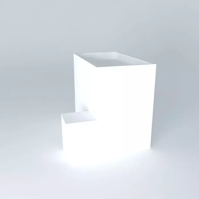 Industrial cube Free 3D model_0
