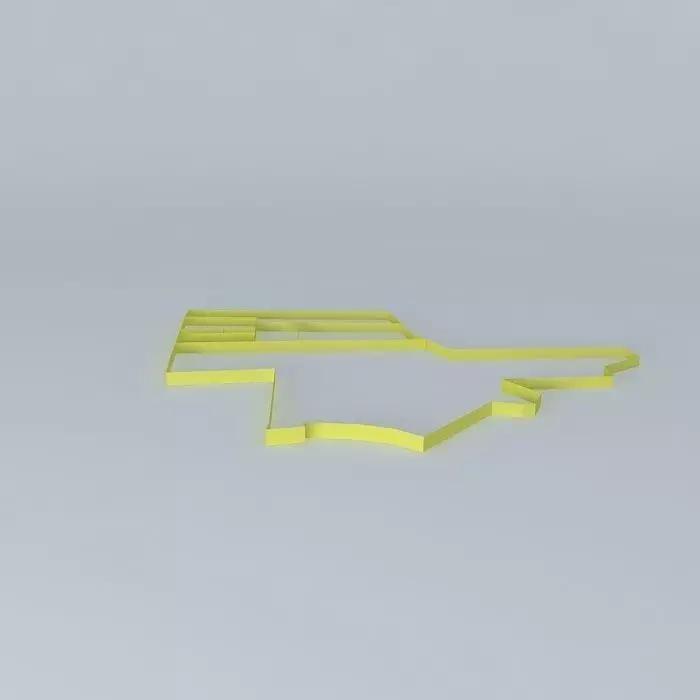 Architectural landscape Free 3D model_0