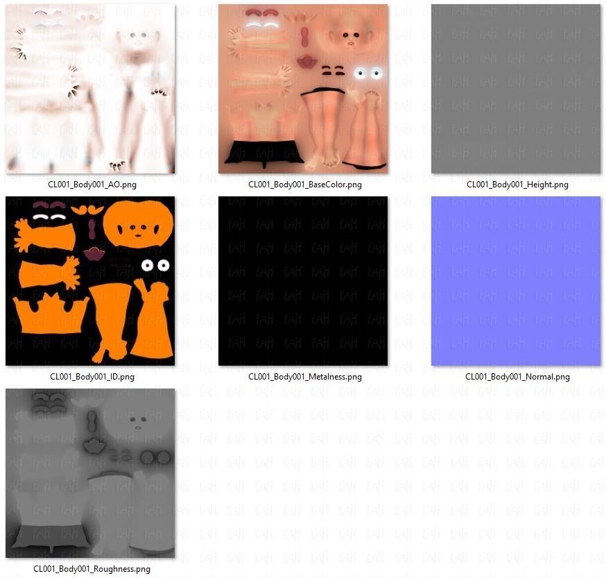 Base BoyV07 Clothing V01 Low-poly 3D model_51