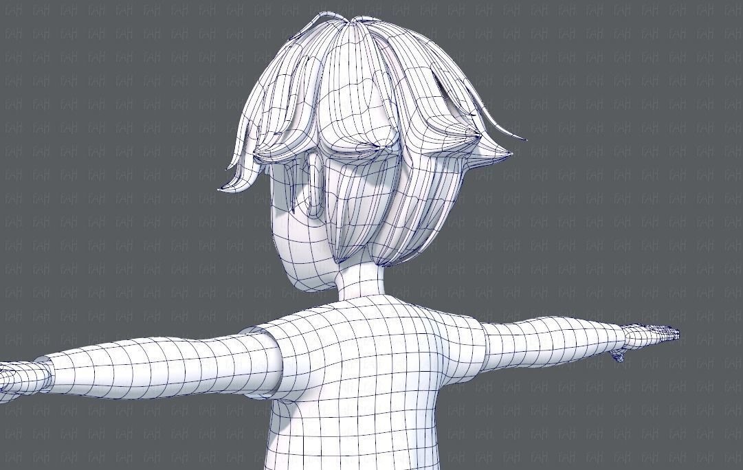 Base BoyV07 Clothing V01 Low-poly 3D model_32