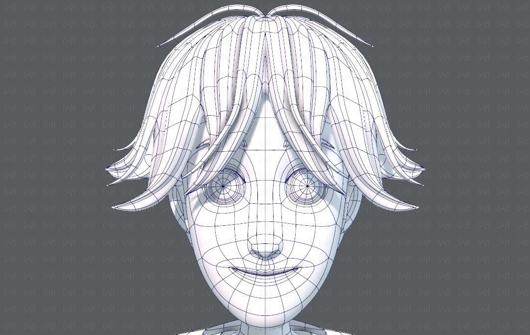 Base BoyV07 Clothing V01 Low-poly 3D model_36