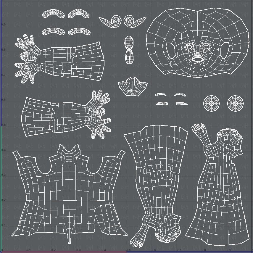 Base BoyV07 Clothing V01 Low-poly 3D model_49