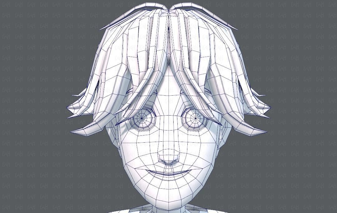 Base BoyV07 Clothing V01 Low-poly 3D model_38