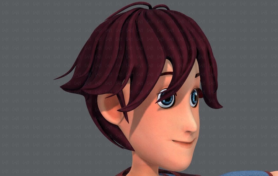 Base BoyV07 Clothing V01 Low-poly 3D model_39