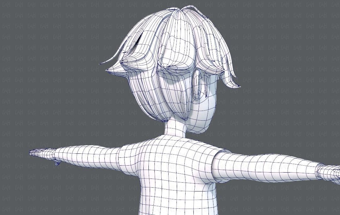 Base BoyV07 Clothing V01 Low-poly 3D model_30