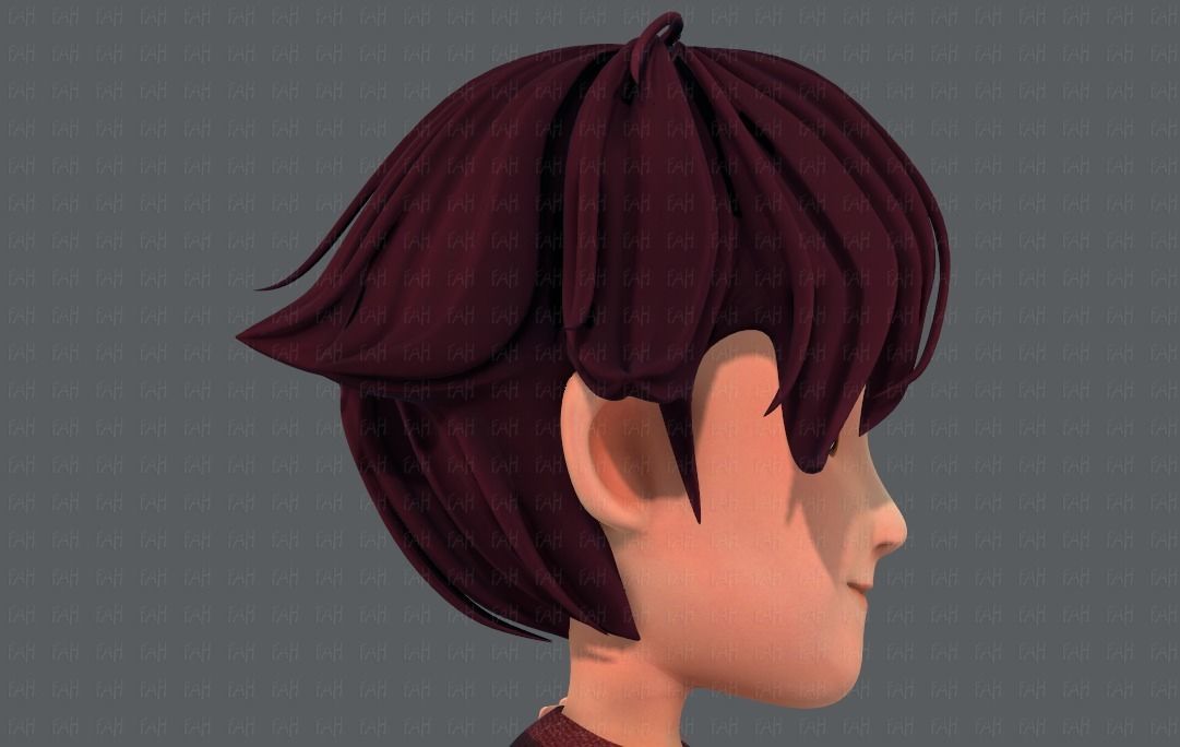 Base BoyV07 Clothing V01 Low-poly 3D model_41