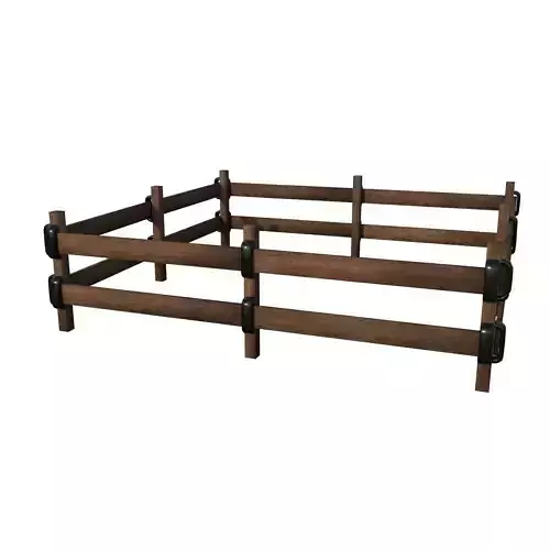 Wooden Fence LD3D0001