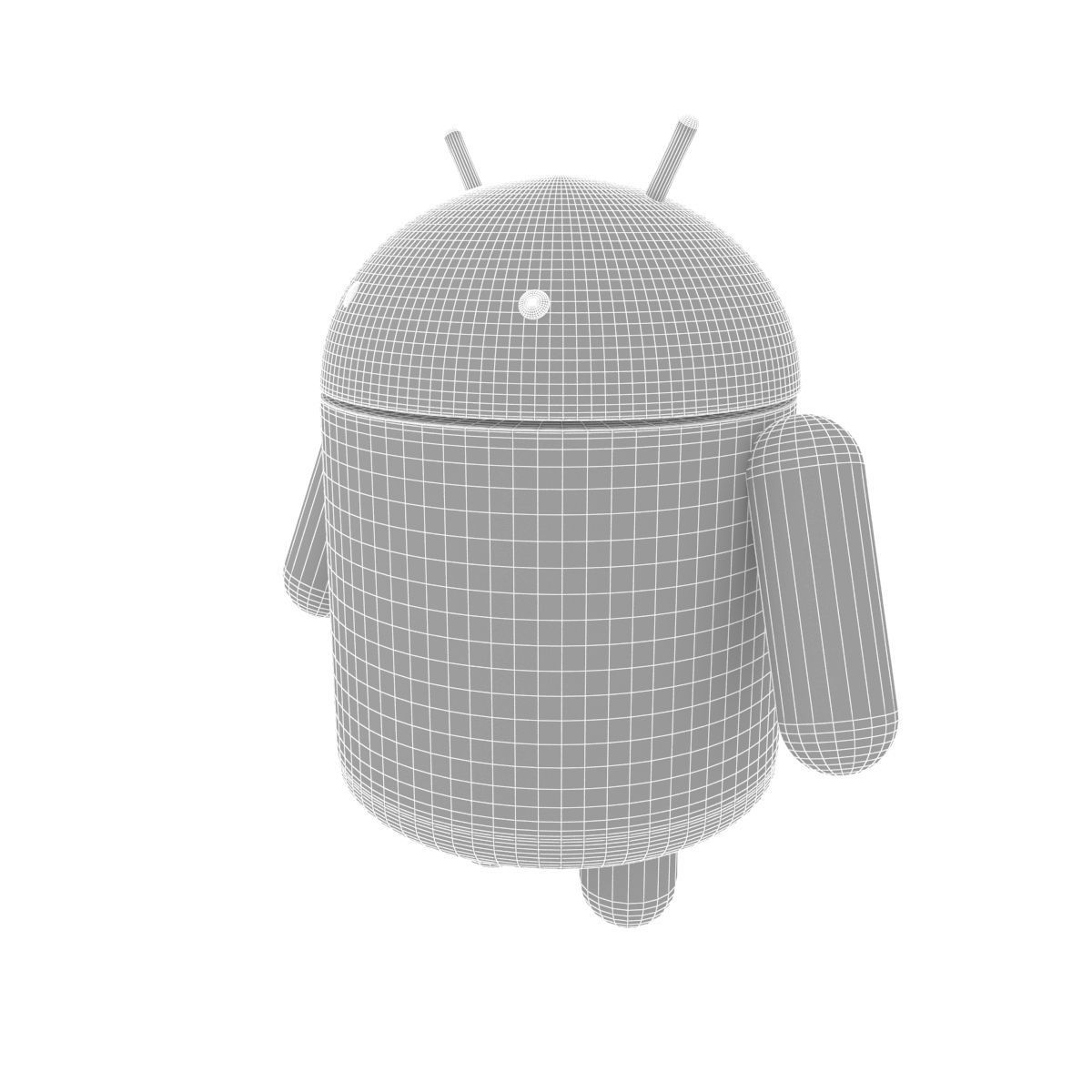 Android character 3D model_2