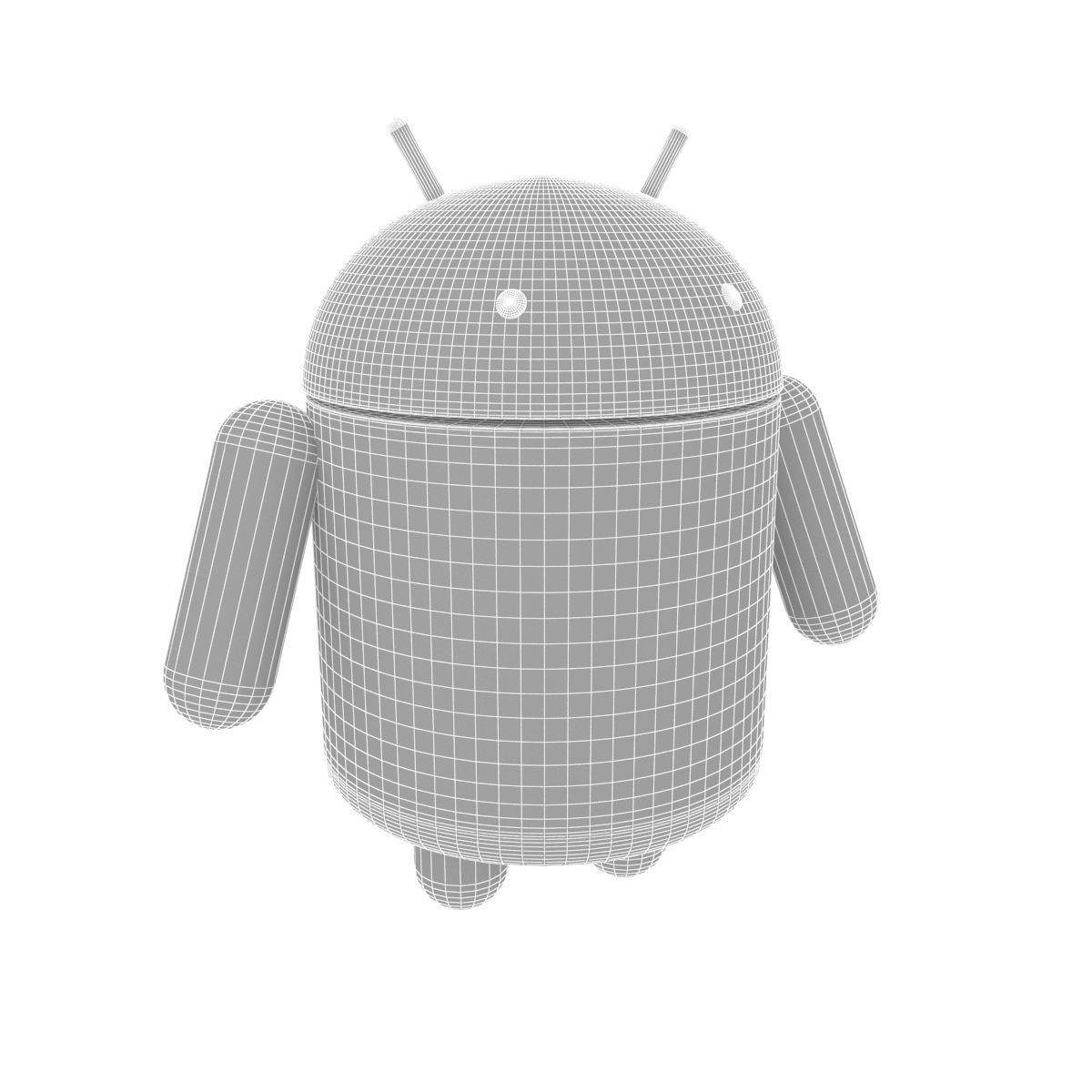 Android character 3D model_1